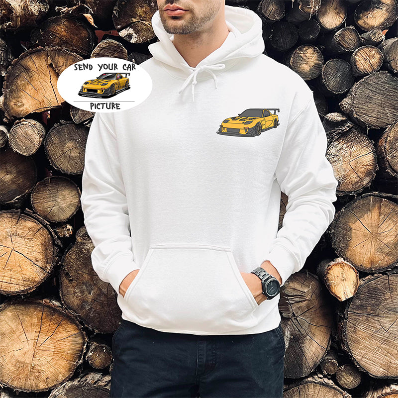 Moletom com capuz personalizado | Presente Perfeito para Amantes de Carros