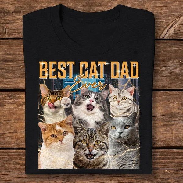 Camiseta com Estampa Personalizada | Foto Estilo Vintage dos seus Animais de Estimação