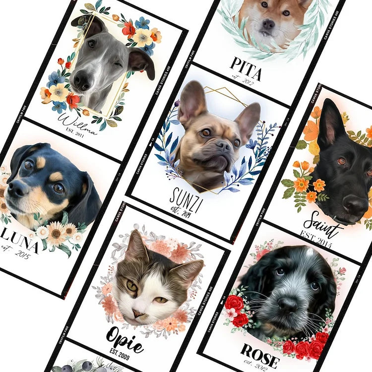 Camiseta e Moletom Com Estampa Personalizada | Com o Rosto do Seu Animal de Estimação