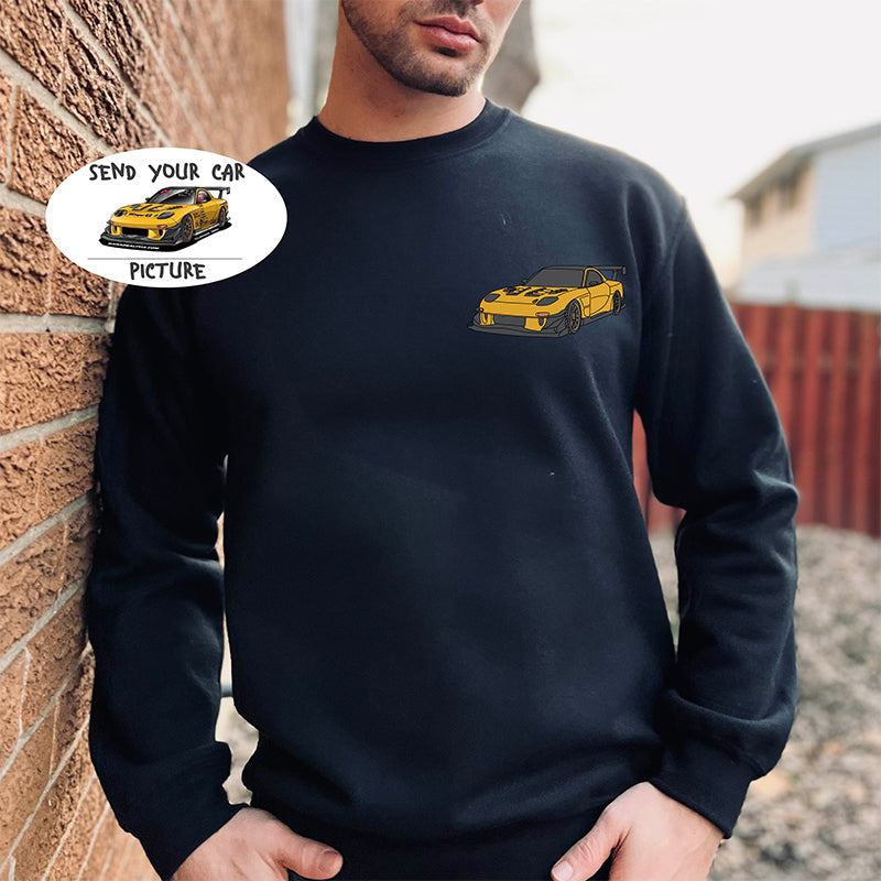 Moletom com capuz personalizado | Presente Perfeito para Amantes de Carros