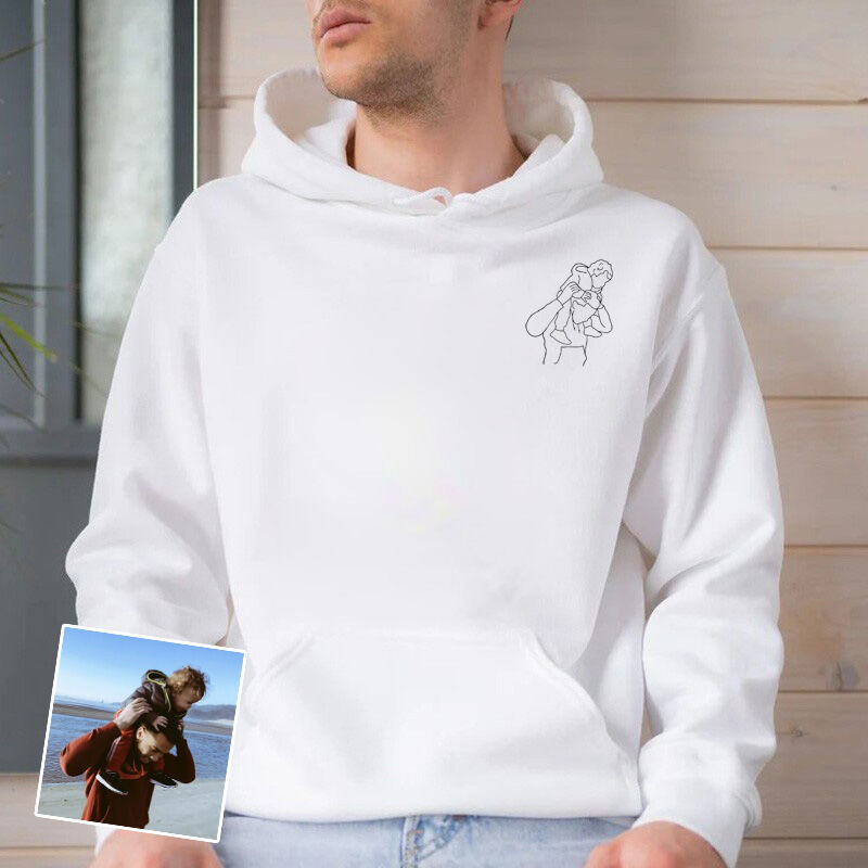 Camisa Personalizada com Foto - Presente especial para os Pais