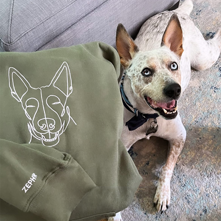 Casaco Personalizado com o Desenho do seu Pet