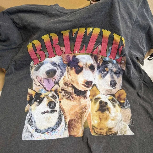 Camiseta personalizada com foto Vintage para amante de animais de estimação