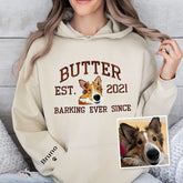Moletom Personalizado Pet Lovers | Seu Companheiro Bordado com Nome, Ano e Muita Personalidade