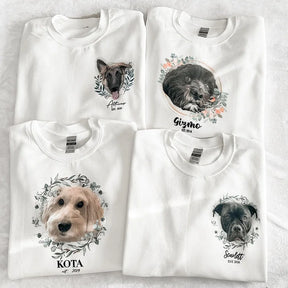 Camiseta e Moletom Com Estampa Personalizada |  Com o Rosto do Seu Animal de Estimação