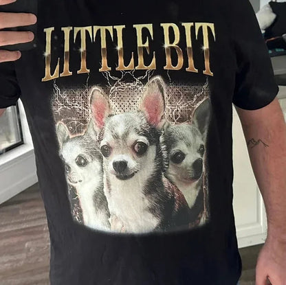 Camiseta personalizada com foto Vintage para amante de animais de estimação