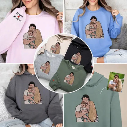 Camisa Personalizada com Foto - Presente especial para os Pais