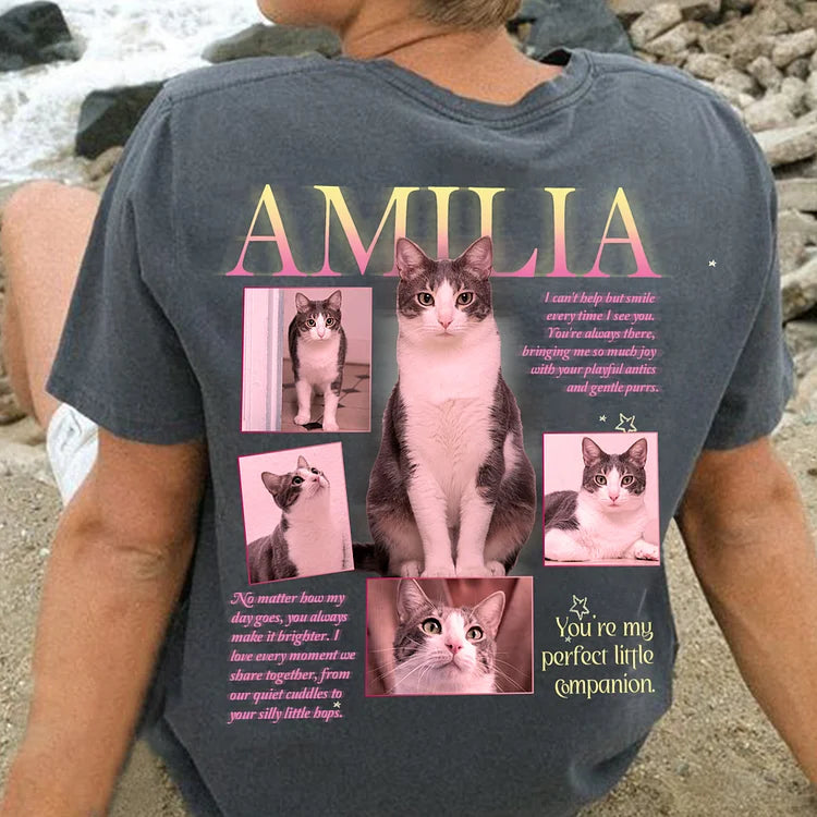 Camiseta Personalizada | Fotos de Animais de Estimação
