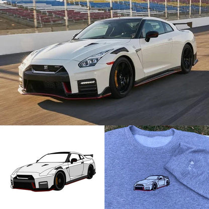 Moletom com capuz personalizado | Presente Perfeito para Amantes de Carros