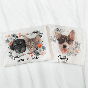 Camiseta e Moletom Com Estampa Personalizada |  Com o Rosto do Seu Animal de Estimação